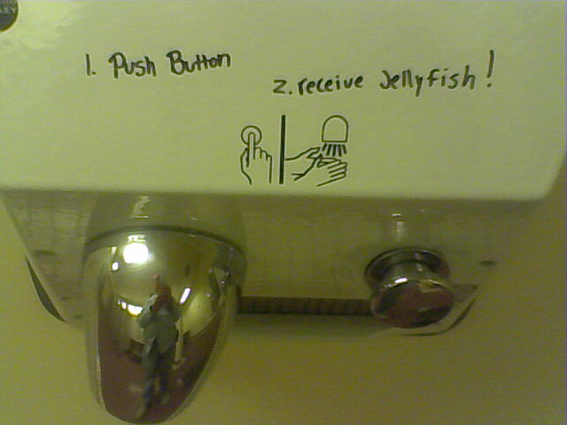 clean bathroom humor, for a change
