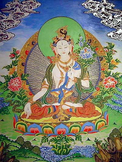 Buddhist goddess of compassion